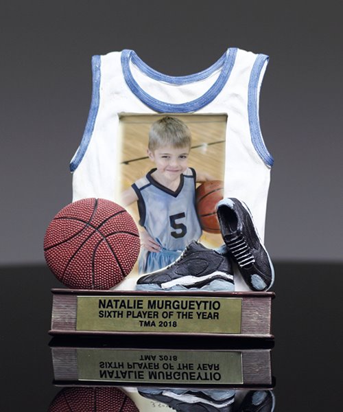 frame for a basketball jersey