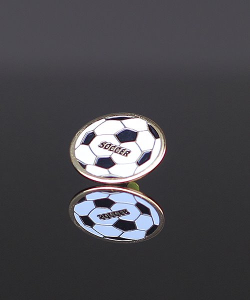 Picture of Soccer Enamel Pin