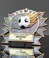 Picture of Silverstone 3-D Soccer Award