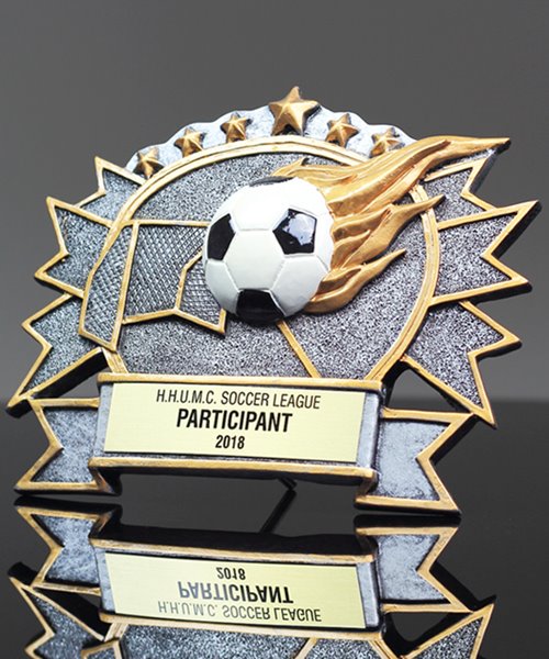 Picture of Silverstone 3-D Soccer Award