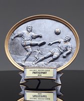 Picture of Male Soccer Silverstone Oval Award - Large