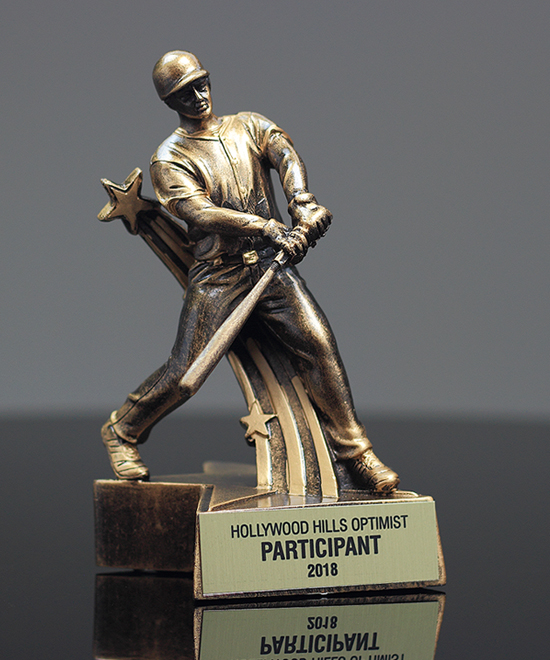 Superstar Baseball Sculpture