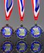 Picture of Epoxy-Domed Music Medal