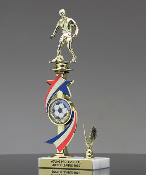 Picture of Stars and Stripes Soccer Trophy