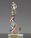 Picture of Stars and Stripes Soccer Trophy