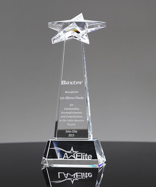 Picture of Top Star Crystal Award