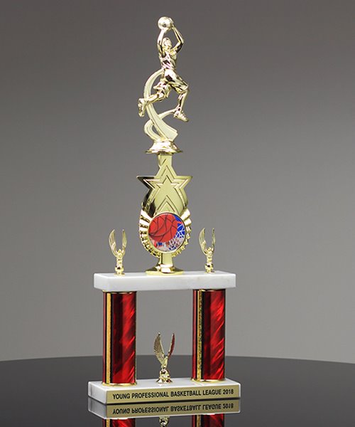 Picture of Double Post Basketball Trophy