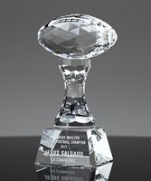 Picture of Multi-Faceted Crystal Football Tower
