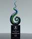 Picture of Jade Spiral Art Glass