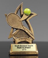 Picture of Achievement Star Tennis Resin Trophy