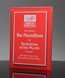 Picture of Red Acrylic Award Plaque