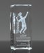Picture of Collegiate Series Tennis 3D Crystal Trophy