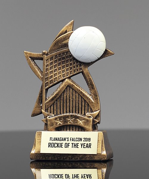 Picture of Achievement Star Volleyball Resin Trophy