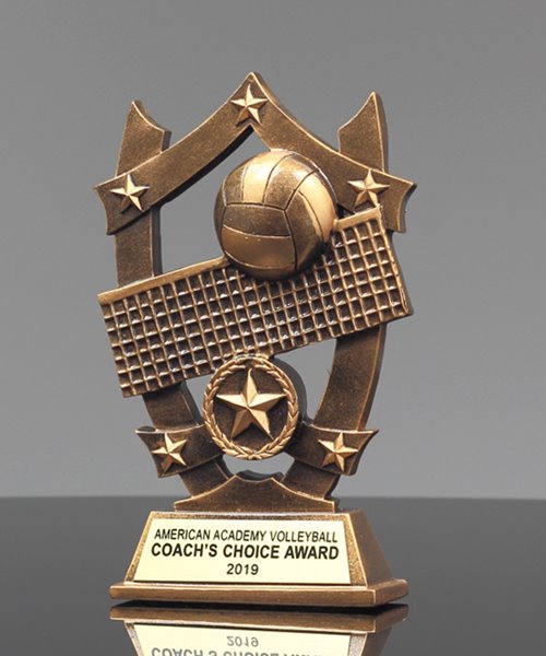 Picture of Star Shield Volleyball Trophy