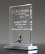 Picture of Chrome Star Crystal Plaque