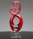 Picture of Art Glass Harmonia Award