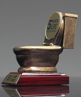 Picture of Toilet Bowl Award