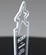 Picture of Acrylic Star Wedge Award