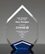 Picture of Marquis Diamond Blue Acrylic Award