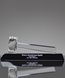 Picture of Faceted Crystal Gavel on Black Base Award