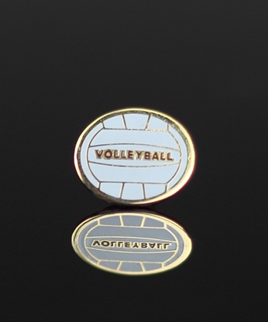 Volleyball Lapel Pin
