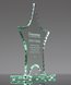 Picture of Pearl Edge Jade Glass Star Award