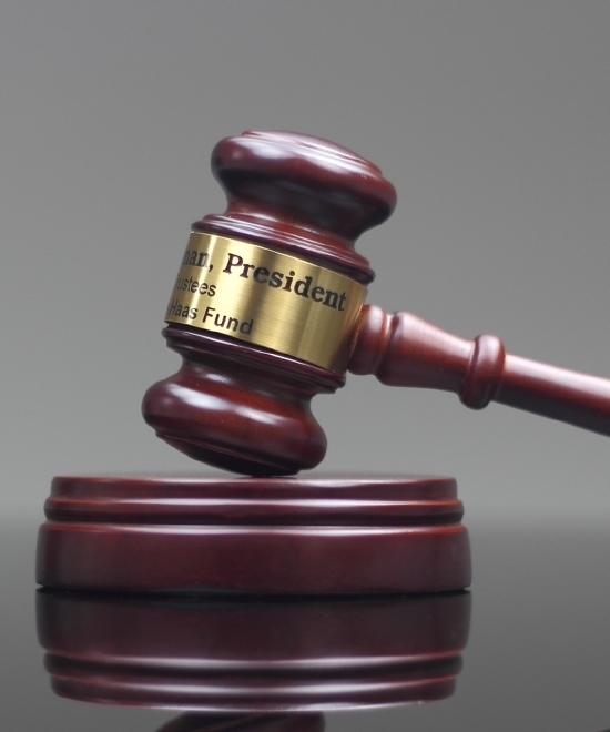 Gavel & Sound Block Set