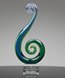 Picture of Art Glass Seaside Swirl