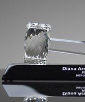Picture of Faceted Crystal Gavel Award
