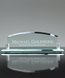 Picture of Jade Crystal Desktop Name Plate