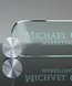 Picture of Elliptical Glass Name Plate