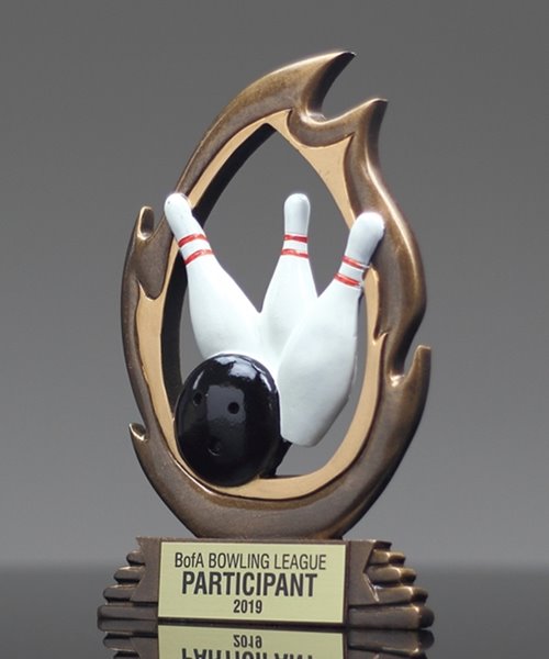 Picture of Bowling Flame Trophy