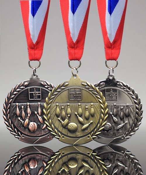 Picture of Traditional Bowling Medal