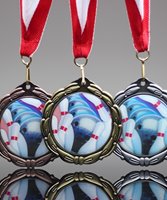 Picture of Epoxy-Domed Bowling Medal