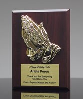 Picture of Pastor Appreciation Plaque w/Praying Hands