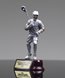 Picture of Silver Tone Lacrosse Sculpture