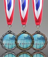 Picture of Epoxy-Domed Swimming Medals
