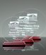 Picture of Acrylic Circle on Rosewood Base Award
