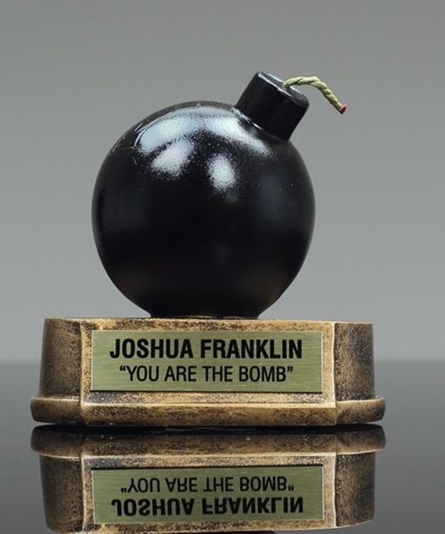 Bomb Trophy | Edco Awards
