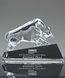 Picture of Clear Crystal Optimistic Bull Award