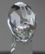 Picture of Large Faceted Crystal Football Trophy