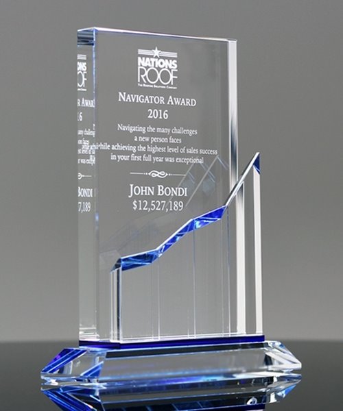 Goal Buster Crystal Award | Edco Awards