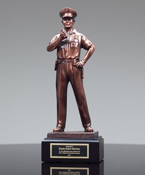Picture of Policeman Sculpture