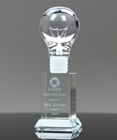 Picture of Crystal Light Bulb Award