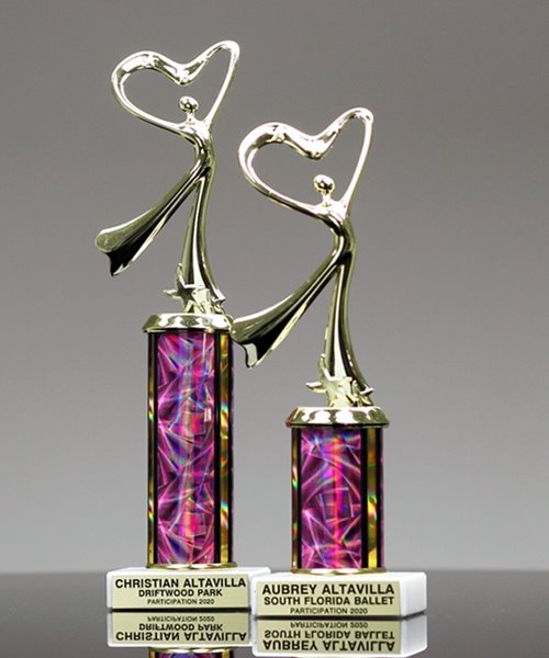 Picture of Pretty-in-Pink Star Dance Trophy