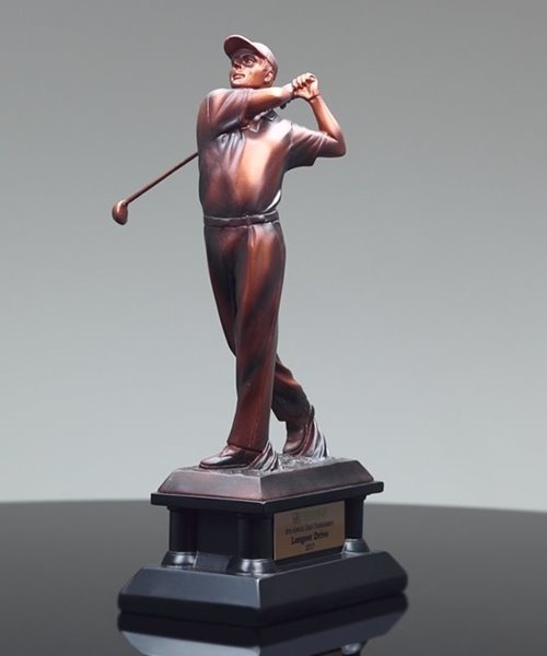 Picture of Golf Swing Sculpture Trophy - Medium Size