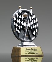 Picture of Motion-X Crossed Flags Trophy