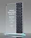 Picture of Distinction Perpetual Glass Award