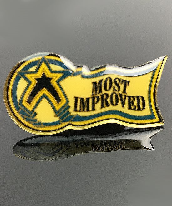 Most Improved Pin
