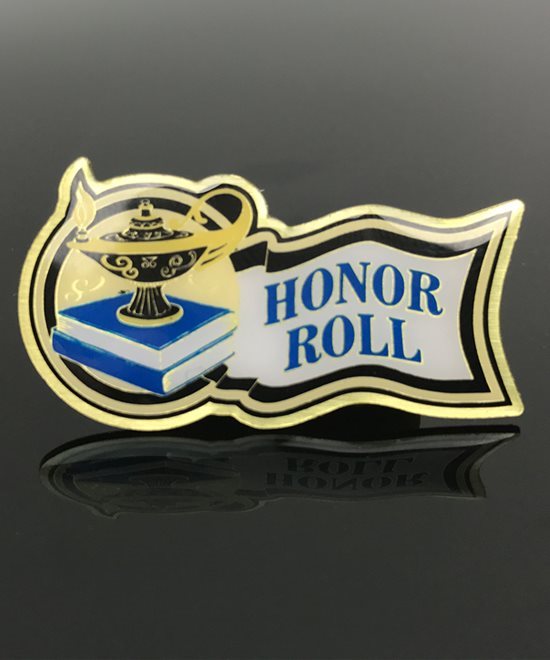 Honor Roll Award Pin